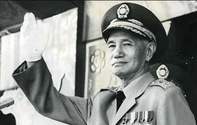 Chiang Kai-shek's military parade in Taipei