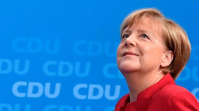 Angela Merkel, canciller federal de Alemania