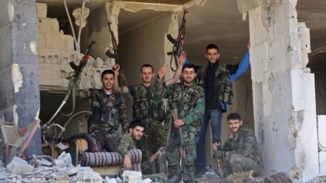 Ciidammada Suuriya oo la wareegay gacan ku heynta inta badan Ghouta