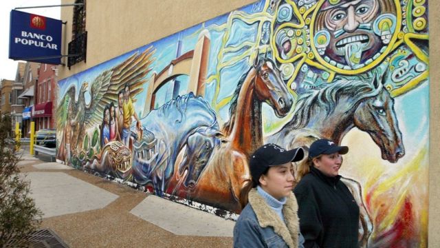 Barrio Little Village en Chicago