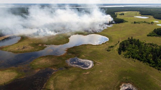 пожары в Якутии