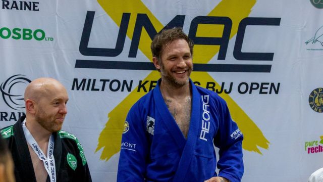 Tom Hardy wins first prize in 2022 Brazilian Jiu-Jitsu Open Championship in  UK