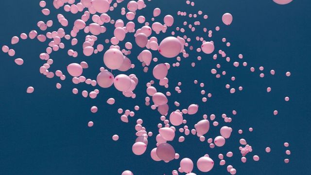 Globos rosas