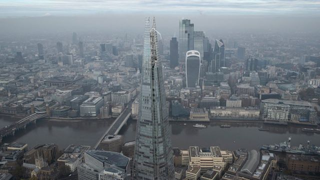 Londra'da Katar'ın sahibi olduğu Shard binası