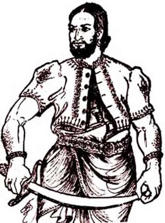 கேப்பெட்டிபோல எனும் போர் வீரரின் படம்