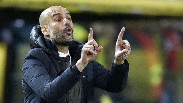 Kocin Manchester City Pep Guardiola