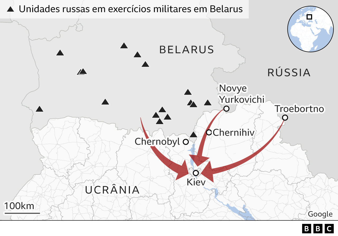 Ataque via Belarus