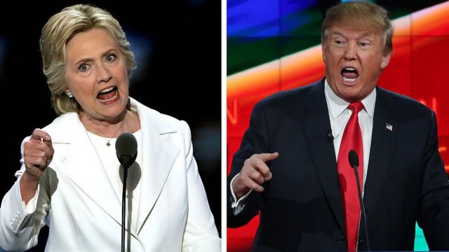 Hillary Clinton və Donald Trump