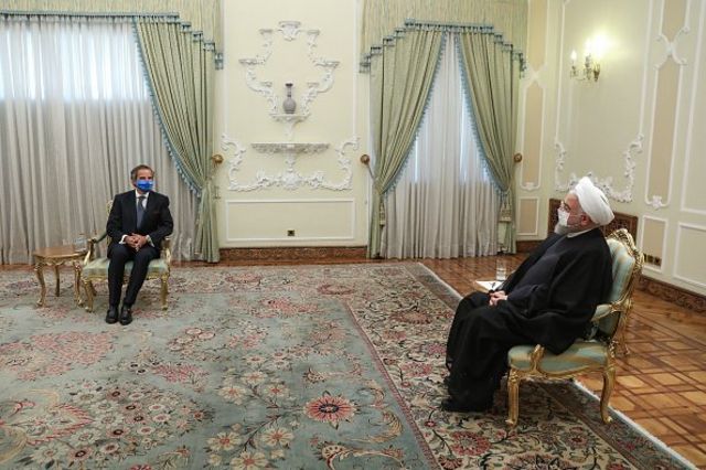 حسن روحانی در ملاقات با رافائل گروسی مدیر کل آژانس