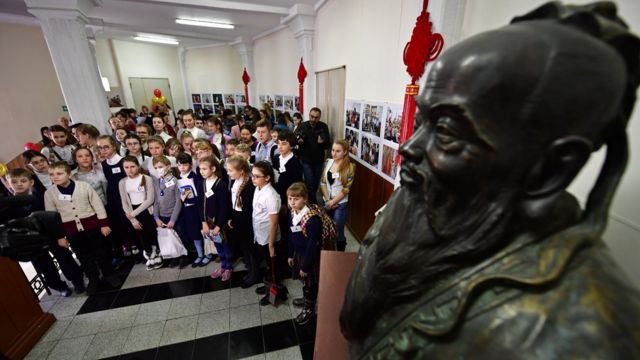 台湾语言学习中心进军美国, 挑战中国的孔子学院?(photo:BBC)