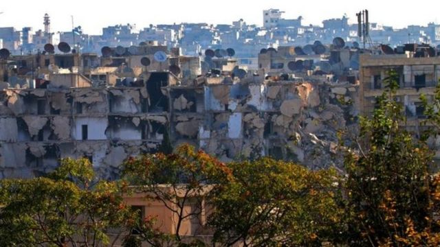 सीरिया का पूर्वी एल्लपो शहर