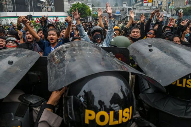 unjuk rasa Jakarta