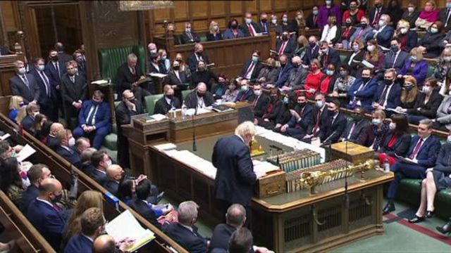 Boris Johnson Başbakan'a soru saatinde milletvekillerinin sorularını yanıtlıyordu