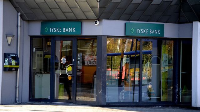 Отделение банка Jyske в Копенгагене