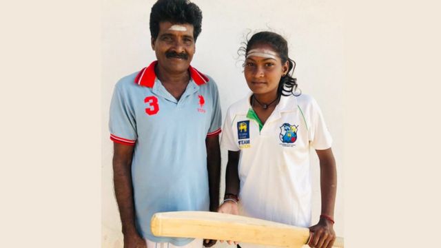 இலங்கை தேசிய மகளிர் கிரிக்கெட் அணியில் கிளிநொச்சி தமிழ் மாணவி கலையரசி