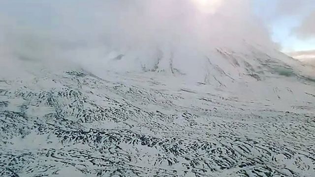 Volcan Klyuchevskaya sopka