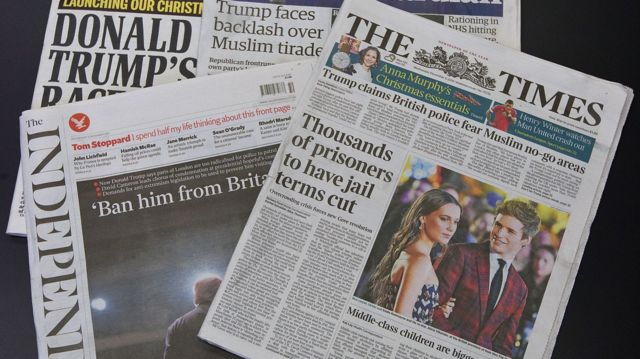 أحد استطلاعات الرأي كشفت عن زيادة ثقة البريطانيين في الصحف الكبرى.