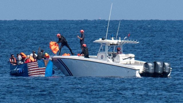 US Coast Guard intercepts Cuban migrants