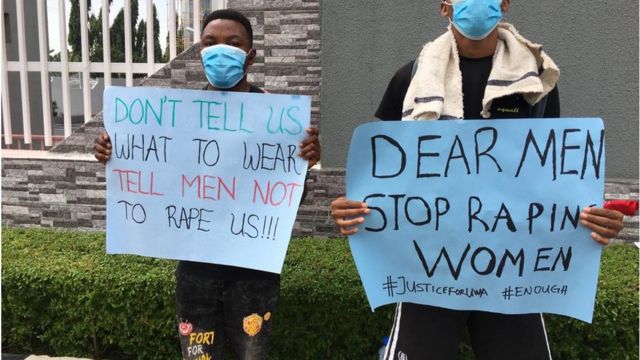 Protest against rape for Lagos