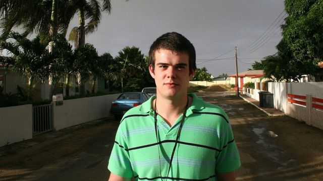 Van Der Sloot en 2007, dos años después de la desaparición de Natalee.