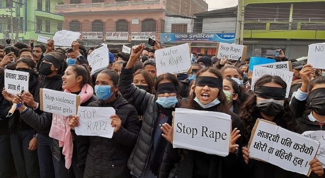 भागरथी भट्टको हत्यापछि कैलालीामा प्रदर्शन