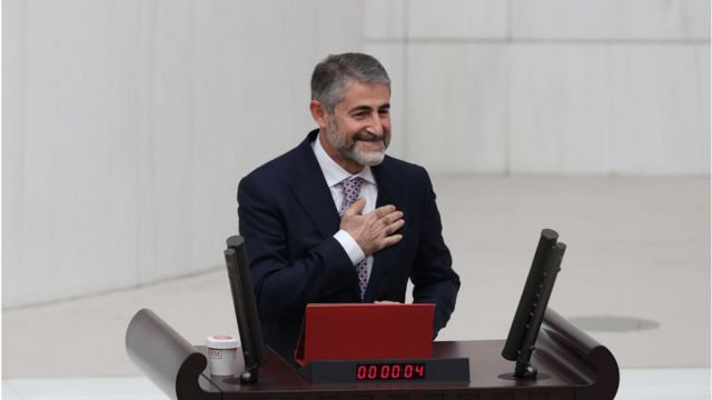 وزير المالية التركي الجديد نورالدين نباتي