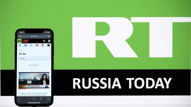 Russia Today'e AB ülkelerinden erişilemiyor