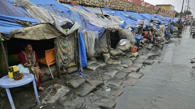 Les habitants de Kinshasa surpris ce mardi par des inondations qui ont fait plusieurs dégâts matériels