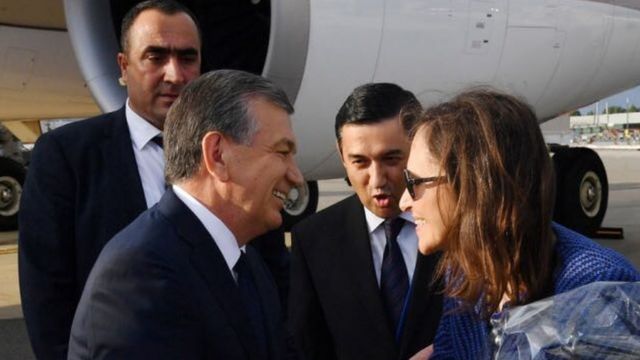 Президент Узбекистана прибыл в Нью-Йорк на самолете Алишера Усманова