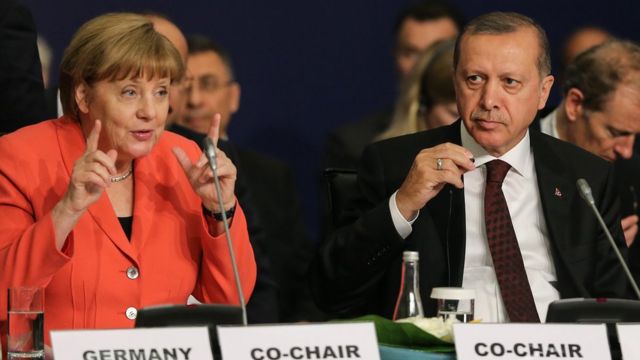 Merkel ve Erdoğan