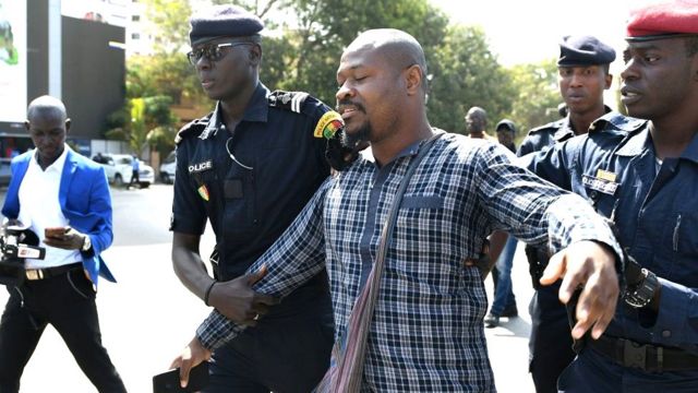 L'activiste sénégalais Guy Marius Sagna