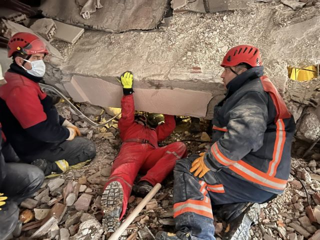 Macaristan’dan gelen Huba Rescue 24 arama ve kurtarma ekibi