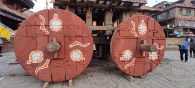 भैरवनाथको रथको पाङ्ग्रा