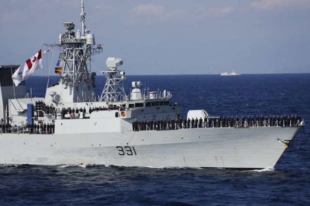 Tàu frigate HMCS Vancouver của Canada
