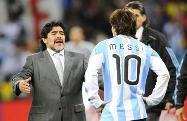 Maradona ve Messi