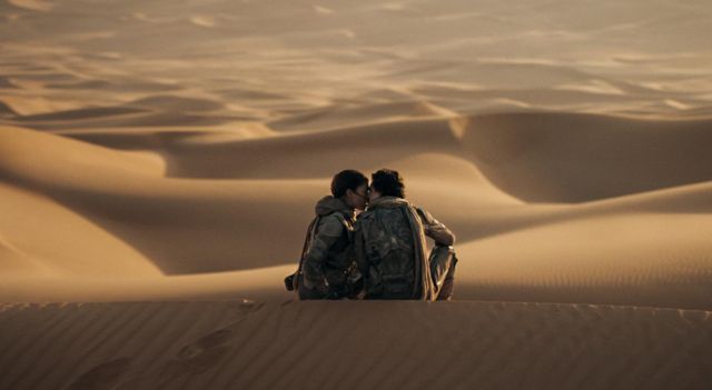 Una escena de Dune: Parte 2