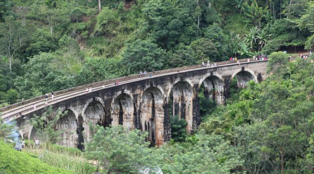 Nine Arch Bridge is one of the most photographed spots in Sri Lanka