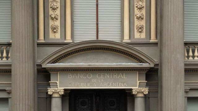 Fachada do Banco Central da Argentina 