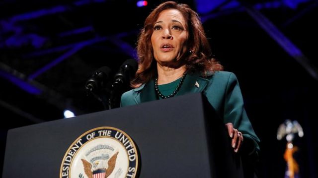 ABD Başkan Yardımcısı Kamala Harris