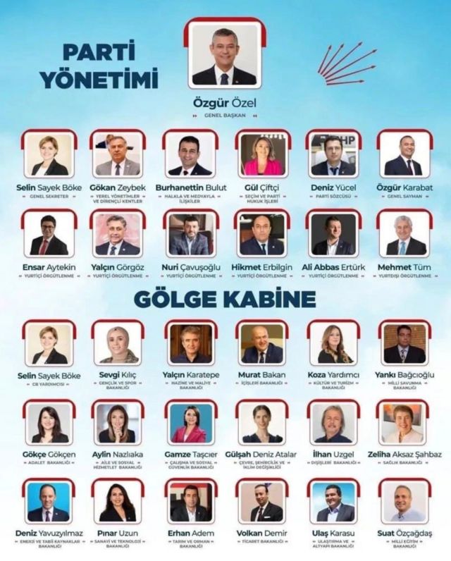 CHP’de 'gölge kabine' dönemi: 17 MYK üyesi gölge kabinede, 7’si parti yönetiminde yer aldı