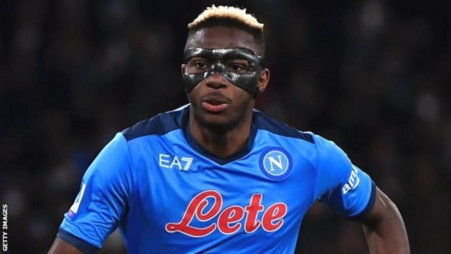 Victor Osimhen alijiunga na Napoli kutoka klabu ya Ufaransa ya Lille mnamo Julai 2020