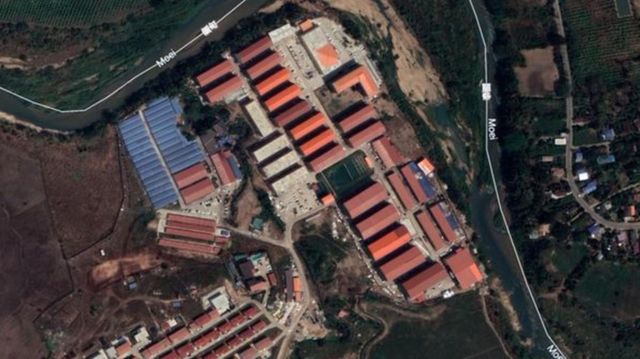 O complexo KK Park visto de cima