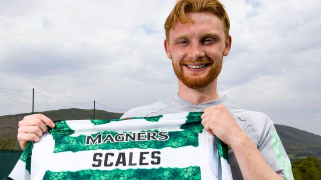 Celtic defender Liam Scales