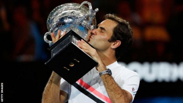 Federer son Grand Slam'ini 2018 yılında Avustralya Açık turnuvasında kazandı.