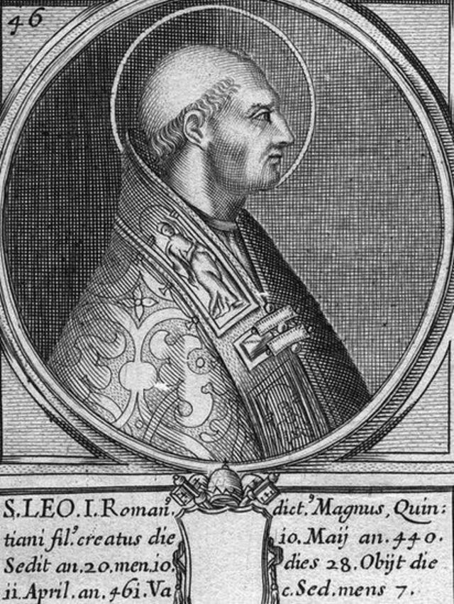 Papa Leão 1º foi quem confirmou no século 5 data de 25 de dezembro como comemoração do nascimento de Cristo