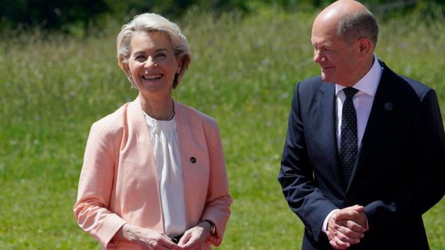 Scholz ve Von derr leyen