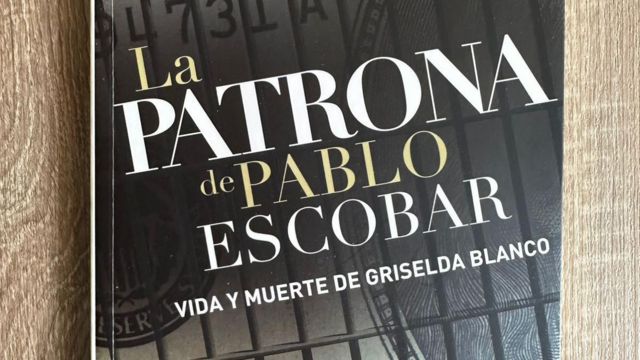 Foto del libro "La Patrona de Pablo Escobar"