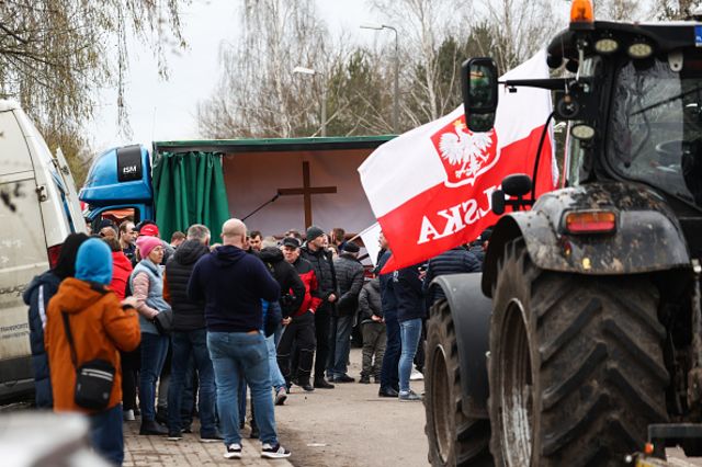 протест фермерів у Польщі