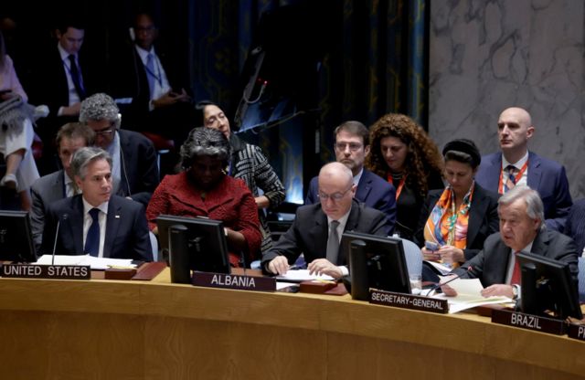 Antonio Guterres habla en el Consejo de Seguridad