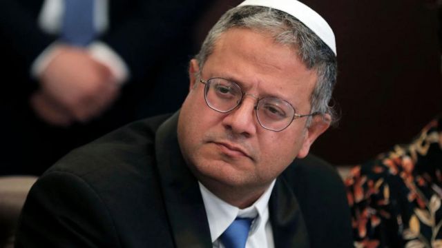 Aşırı sağcı İsrail Ulusal Güvenlik Bakanı Itamar Ben-Gvir,